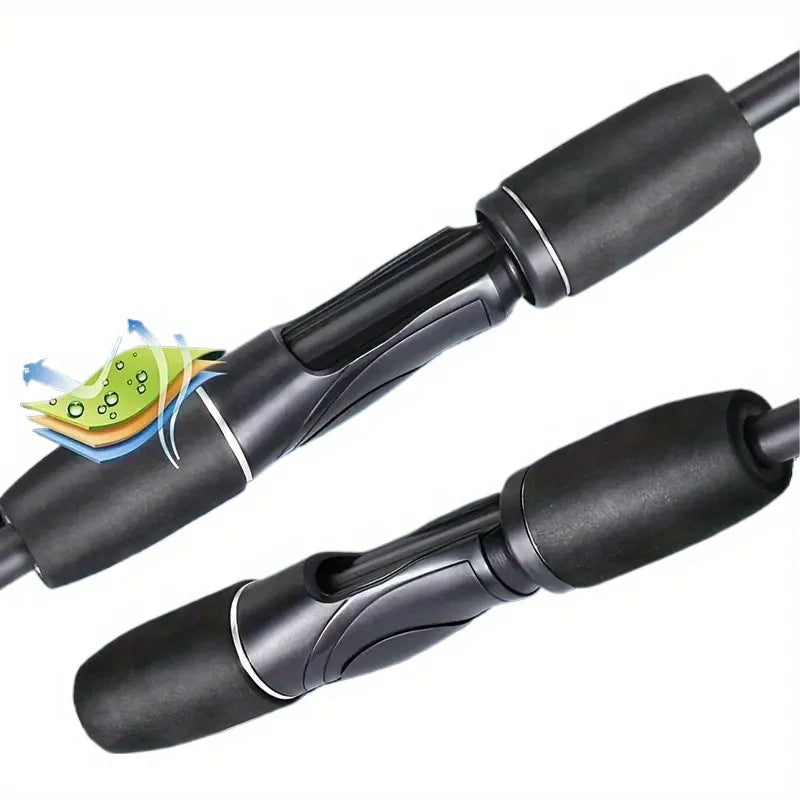 1PCS 70.87inch/ 70.86-inch - Lure Rod - Long Distance Casting M Adjustment Two-Section Rod - Single Rod