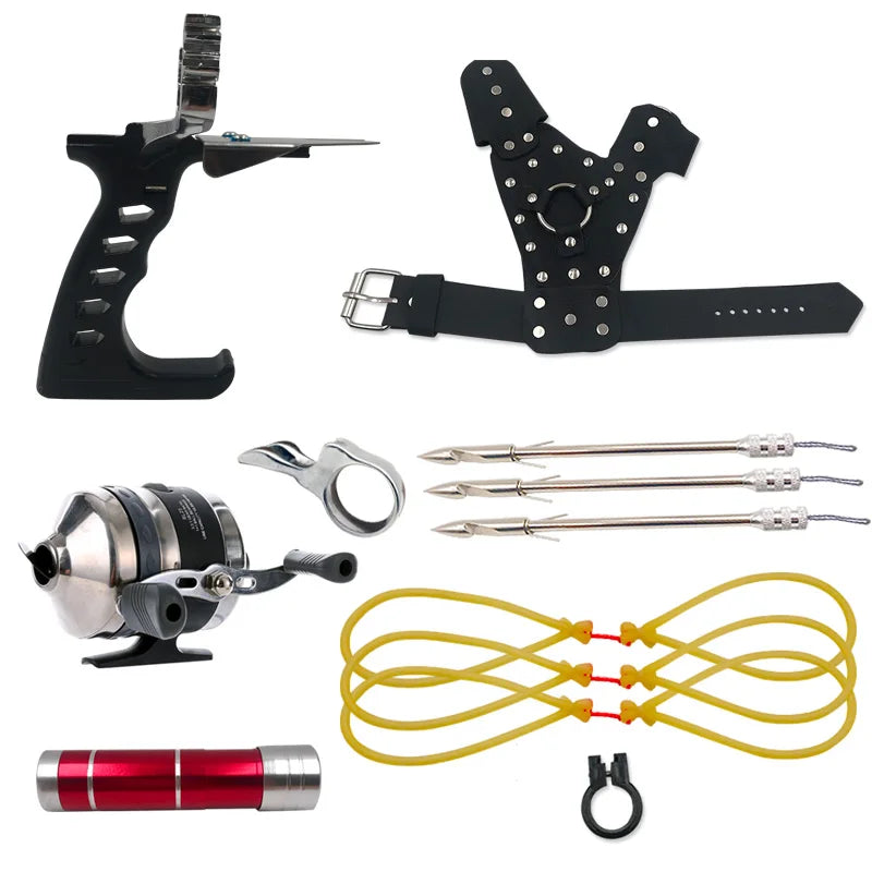 Shoot fish Slingshot Shooting Fishing Slingshot Bow Arrow Shooting Powerful Fishing Catching Fish High Speed Hunting