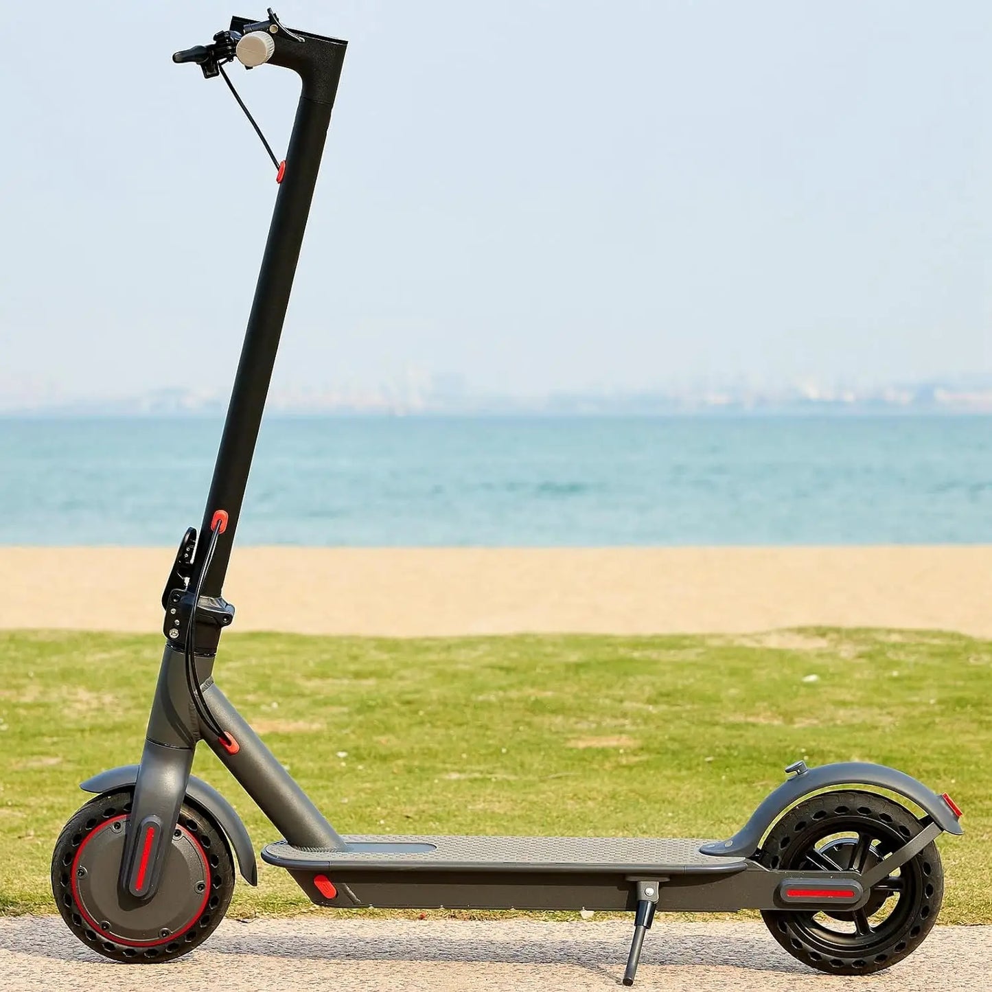 G5.0 Electric Scooter 36V High Capacity Battery 16Miles Long Range 19Mph 350W Motor 8.5Inch Tyres Foldable AOVOPRO Escooter