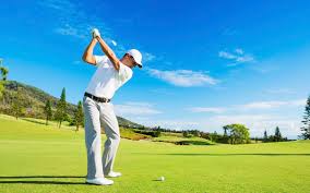 Golfing