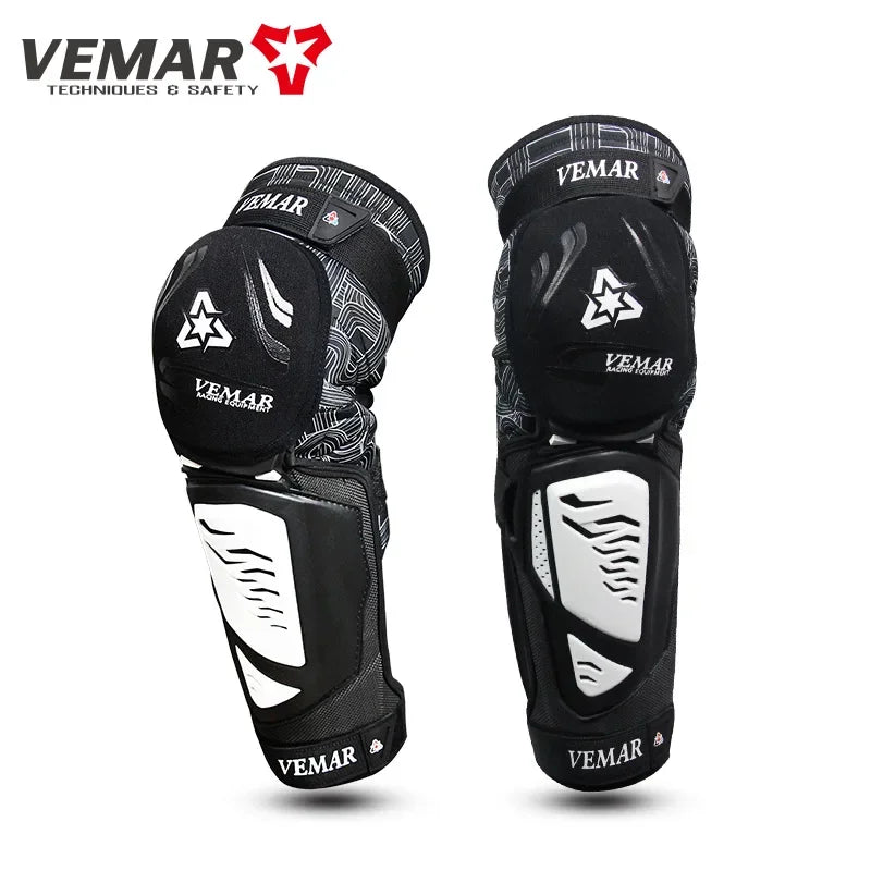 Motocross Knee Pads Accessories Hard Shell Protective Equipment Anti-Fall Motorcycle Riding Gear for Men Women Kneepad Guard