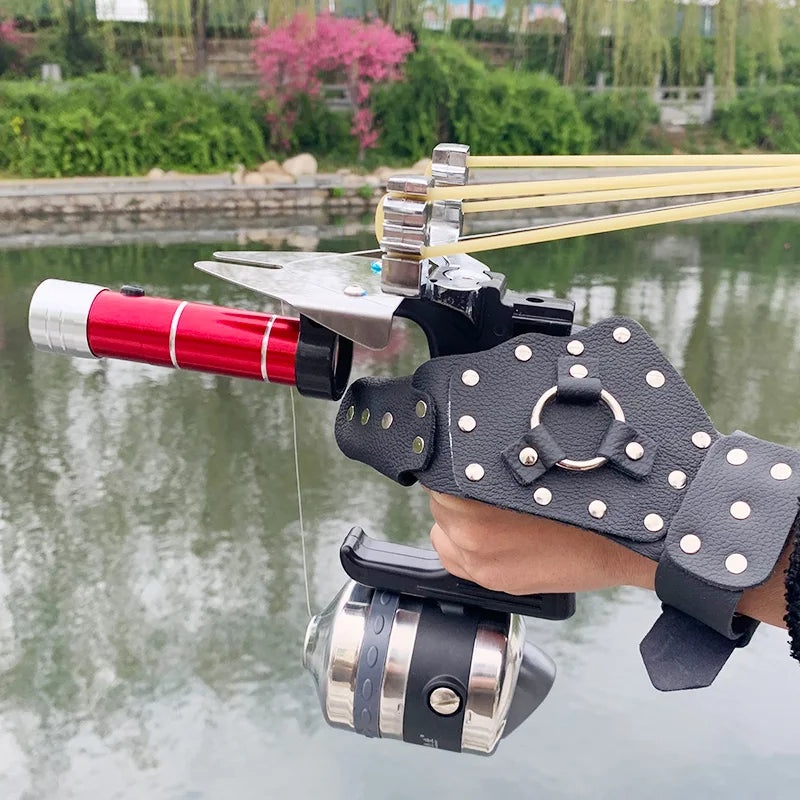 Shoot fish Slingshot Shooting Fishing Slingshot Bow Arrow Shooting Powerful Fishing Catching Fish High Speed Hunting