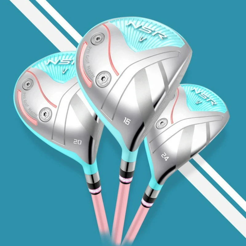 PGM Golf Clubs Women's professional full set of high rebound titanium No. 1 wood Golf Set LTG074