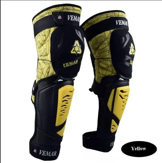 Motocross Knee Pads Accessories Hard Shell Protective Equipment Anti-Fall Motorcycle Riding Gear for Men Women Kneepad Guard