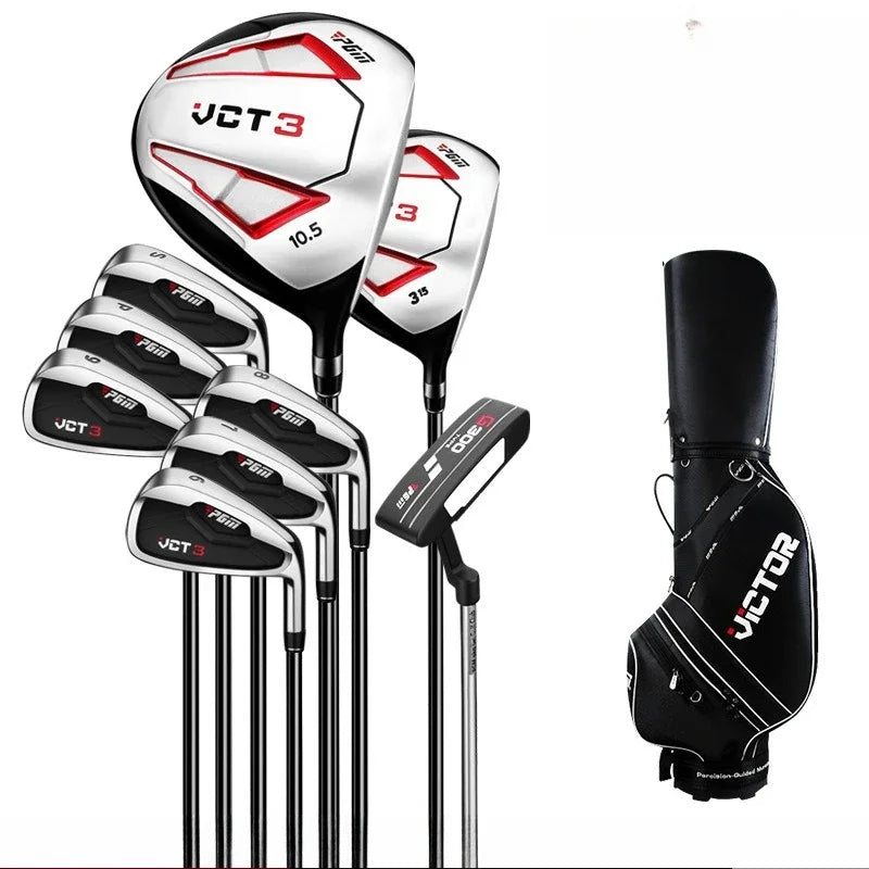 PGM Golf Clubs Complete Sets Men Beginners 4/9/12 Club and Bag MTG031