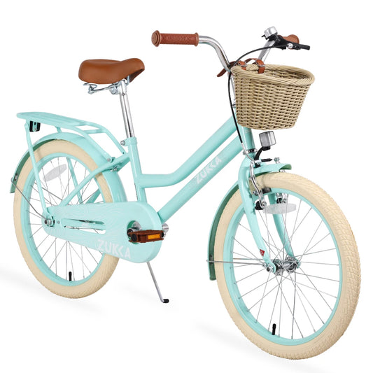 Bicycle for  7-10 Years Old Kids, 20-inch wheel, With a storage basket, No training wheels, Available in multiple colors