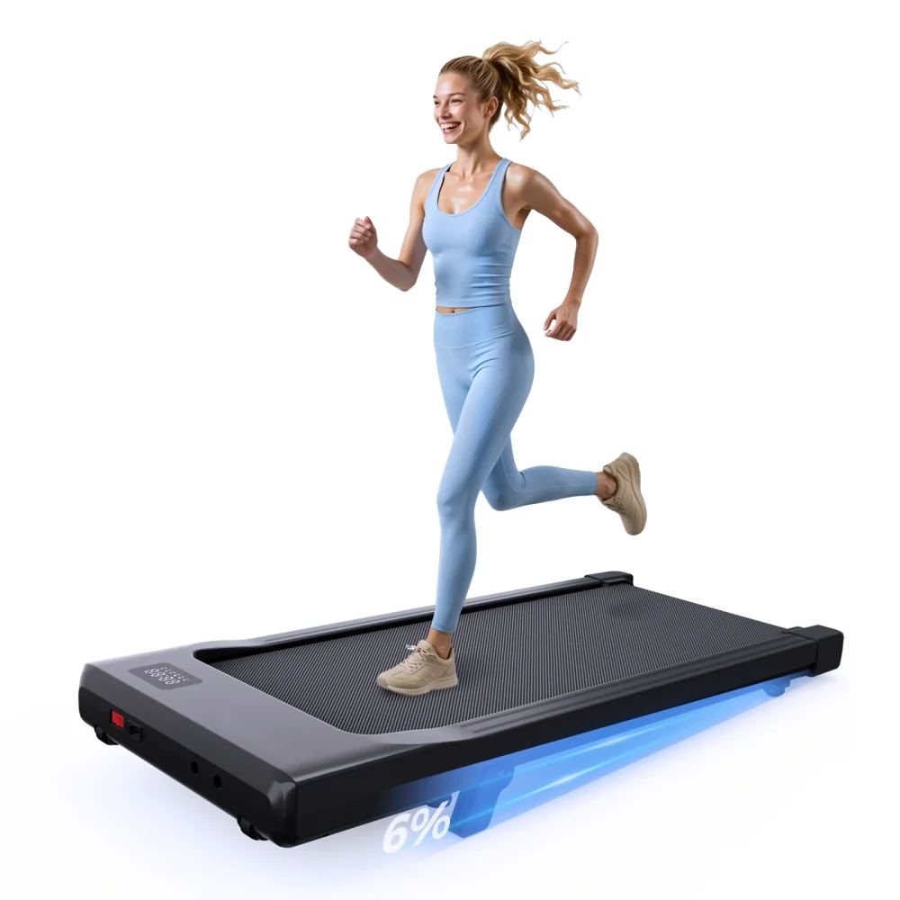 Treadmills 39.37inch Running Belt 2in1 Under Desk for Home Office Treadmill Walkingpad 2.5HP Romote Control 5MPH Exerice Machine