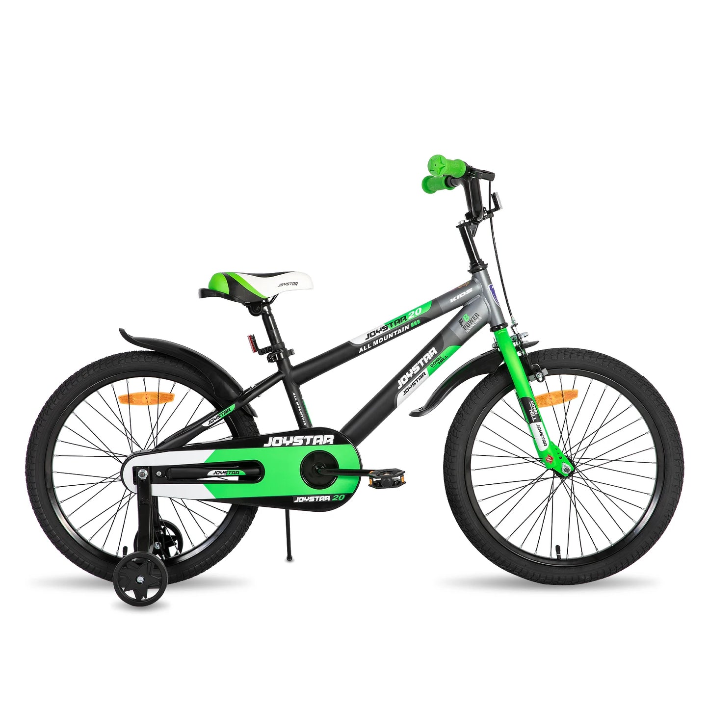 JOYSTAR Kids Bike for Boys and Girls Ages 3-12 Years, 12 14 16 Inch with Training Wheels, 20 Inch with Kickstand, White
