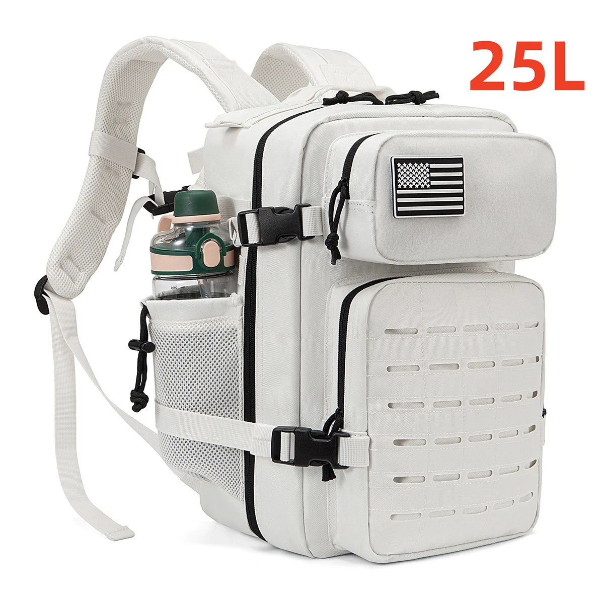 25L/45L Men's and Women's Tactical Backpacks , Outdoor Activities, Small School Backpacks with Water Bottle Holder