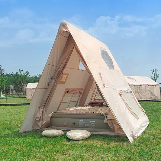 Automatic Inflatable Tent for Outdoor Camping Sunproof and Waterproof Portable Beach Shelter UV Protection Camp Base Overnight