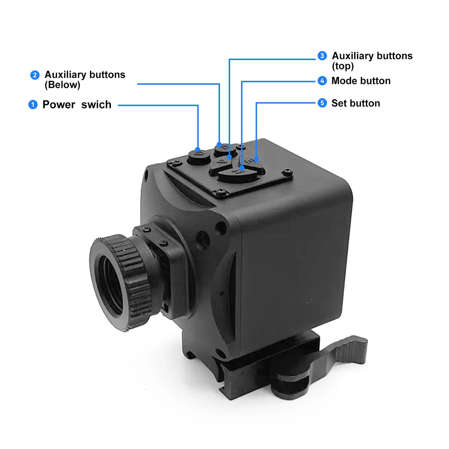 LHODR Thermal Imaging Night Vision Scope for Hunting – 320 * 240 Resolution Infrared Thermal Scope with Crosshair