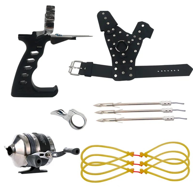 Shoot fish Slingshot Shooting Fishing Slingshot Bow Arrow Shooting Powerful Fishing Catching Fish High Speed Hunting