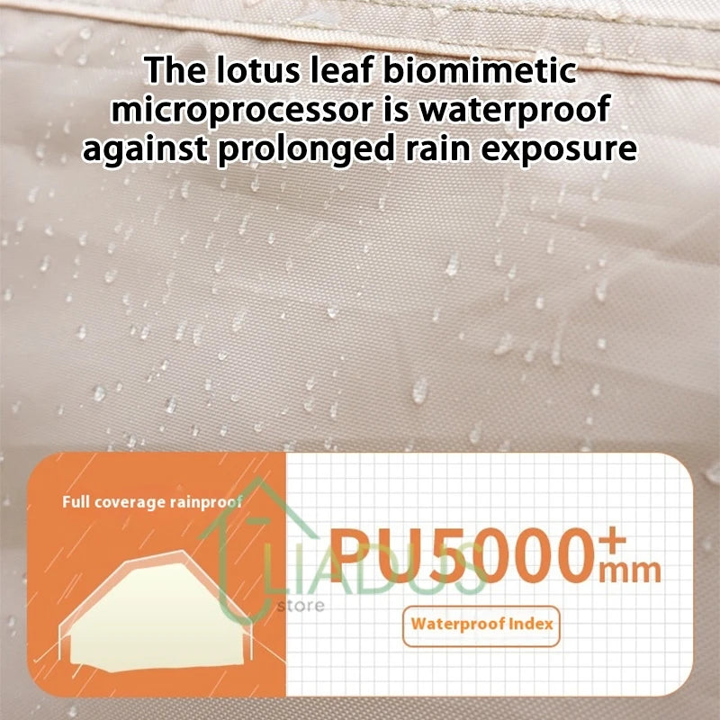 Automatic Inflatable Tent for Outdoor Camping Sunproof and Waterproof Portable Beach Shelter UV Protection Camp Base Overnight