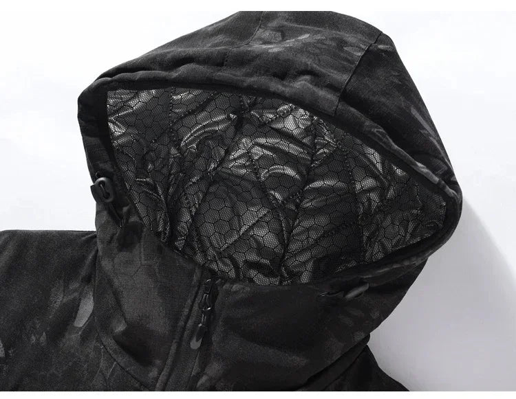 –30℃ M65 Camo Coats Winter Parkas Tactical Jackets Heating Combat Jacket Warm Hooded Windbreaker Multicam Thermal Reflective