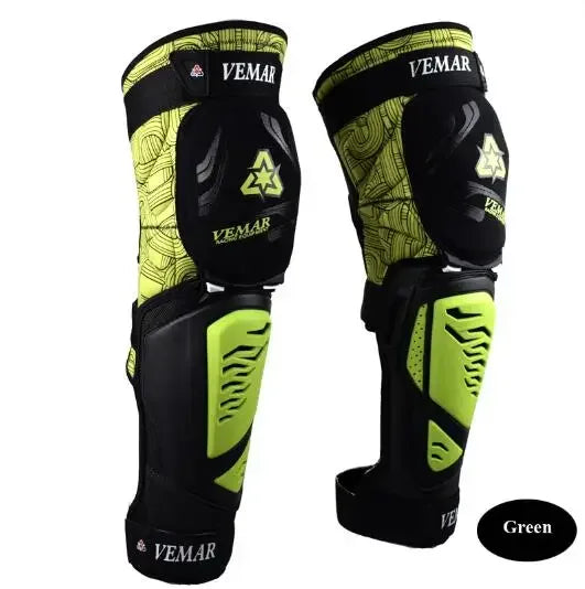 Motocross Knee Pads Accessories Hard Shell Protective Equipment Anti-Fall Motorcycle Riding Gear for Men Women Kneepad Guard
