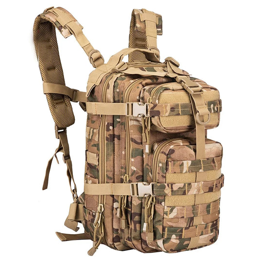 30L Tactical Backpack Military Daypack for Men Molle Assault Pack Bug Out Bag for Hiking Camping Travel Army Hunting Rucksack