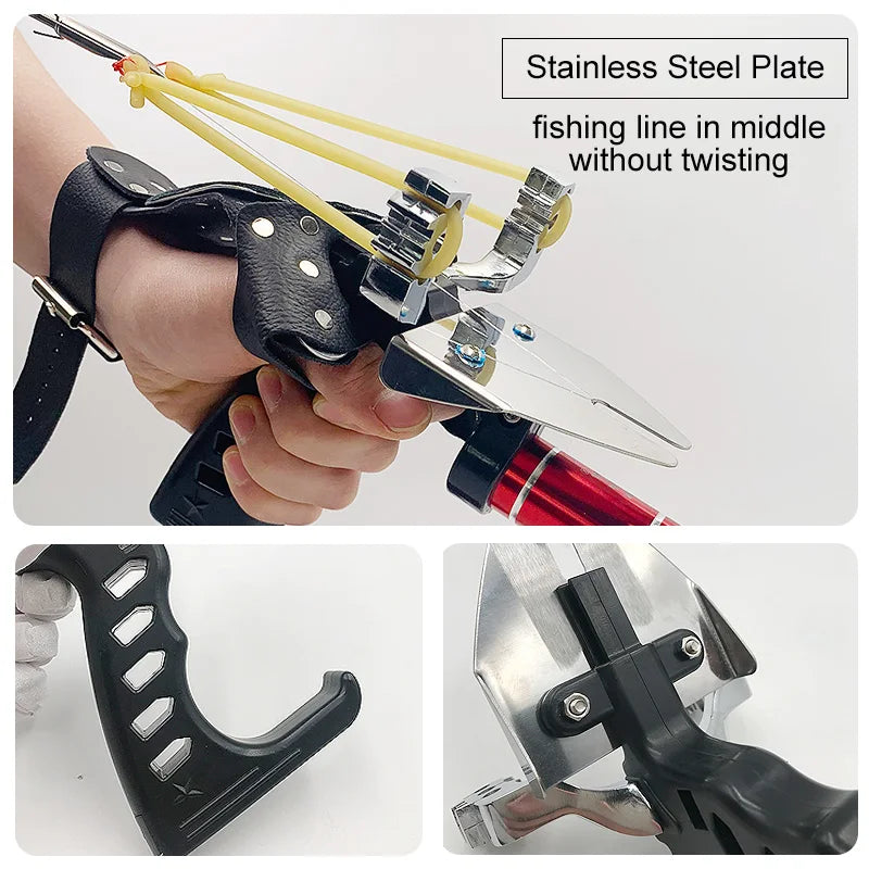 Shoot fish Slingshot Shooting Fishing Slingshot Bow Arrow Shooting Powerful Fishing Catching Fish High Speed Hunting