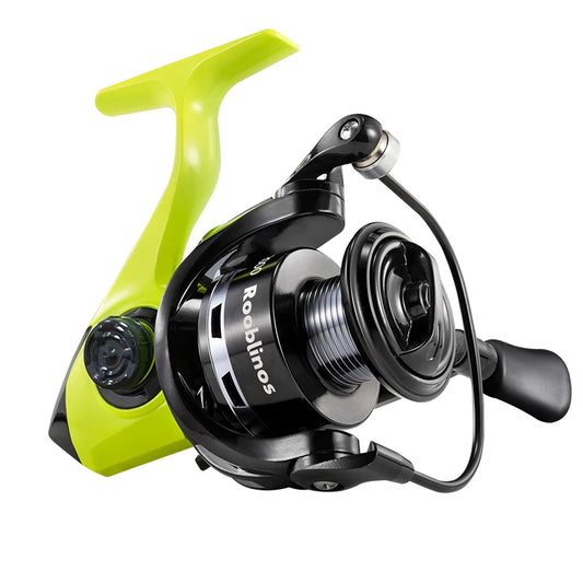 Rooblinos MX Spinning Fishing Reel 5.2:1 Gear Ratio 2+1BB Lightweight Smooth Drag Anti-Reverse for Saltwater Freshwater