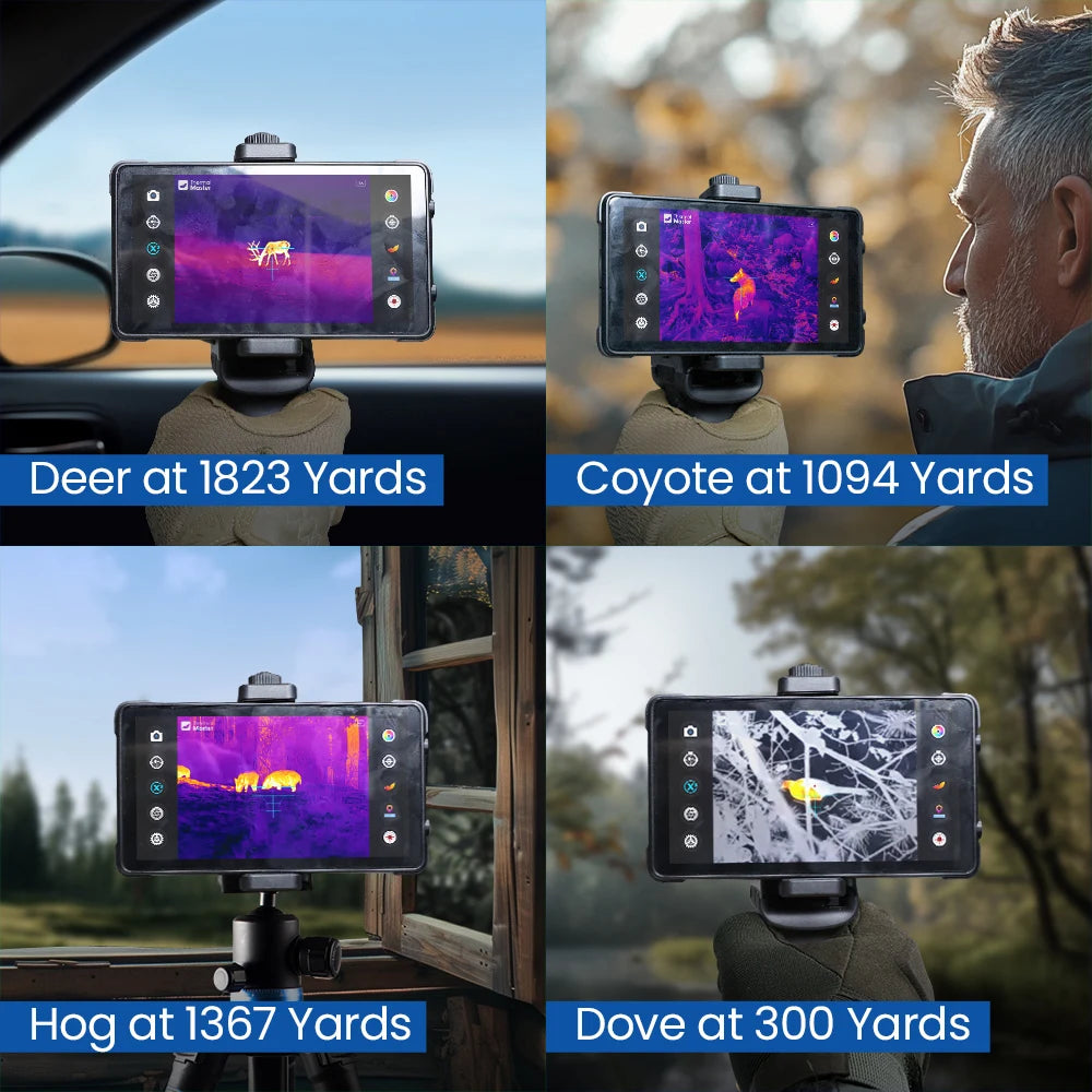 T2 Max Type-C Thermal Imaging Camera APP Control Infrared Thermal Imager for Hunting Outdoor Observation