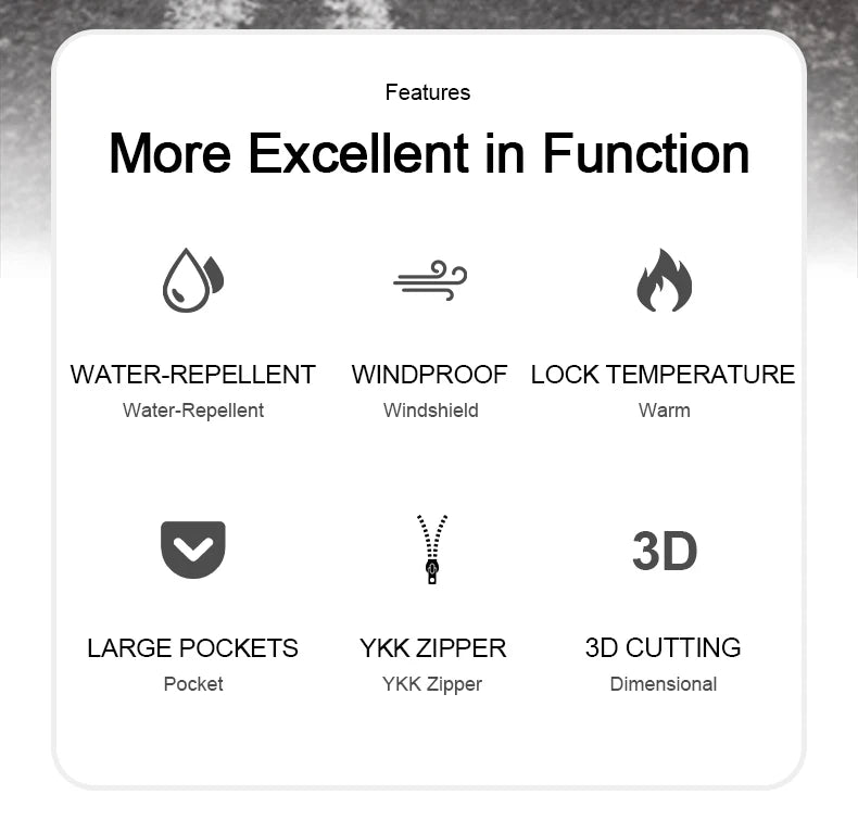 INBIKE Men's Winter Cycling Jacket With Hood Warm Fleece Windbreaker Coat For Men Windproof Outdoor Man Cycling Clothing Hiking