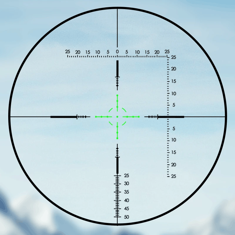 Fire Wolf 10-40X56 AOE Hunting Scopes Side Wheel Parallax Adjustment Optics Riflescope Red Green Dot Sight For Scopes