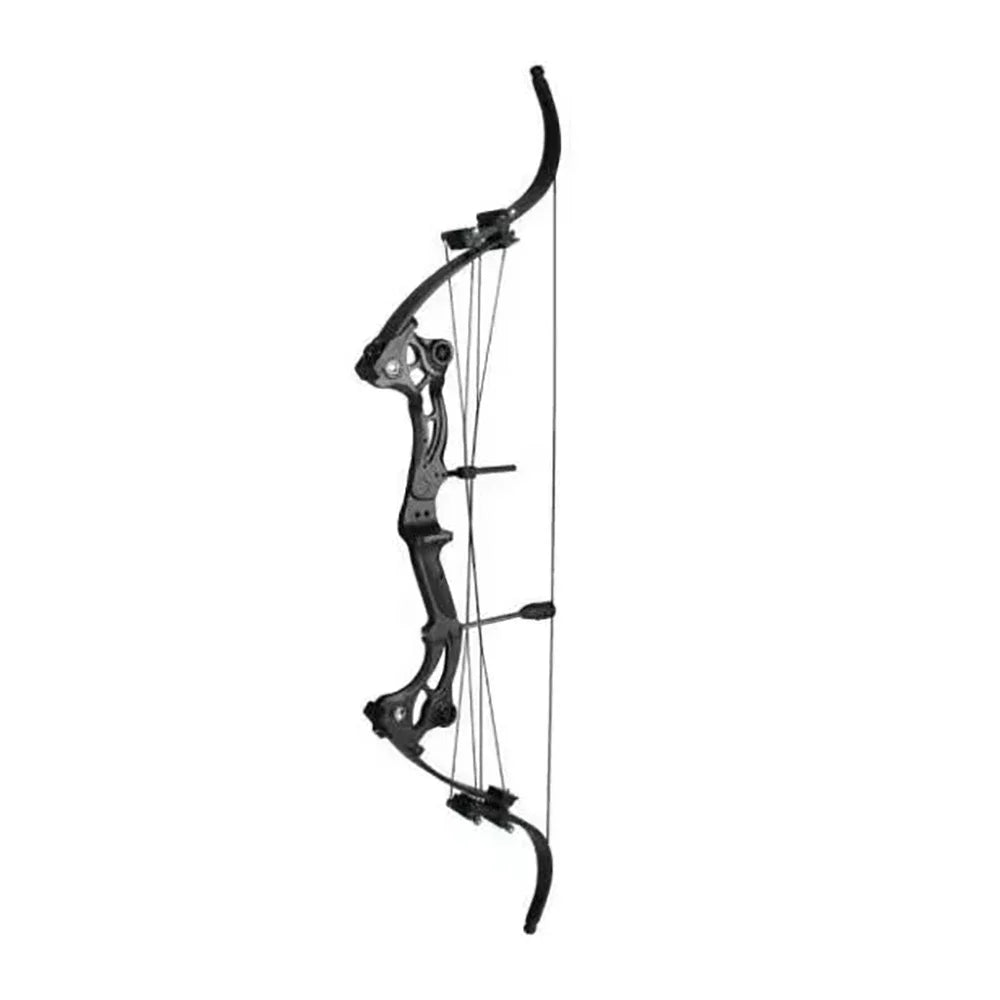 JUNXING F164 Compound Bow 40-55lbs Archery Bow Straight Bending Limbs Aluminum Alloy Handle for Outdoor Hunting Shooting
