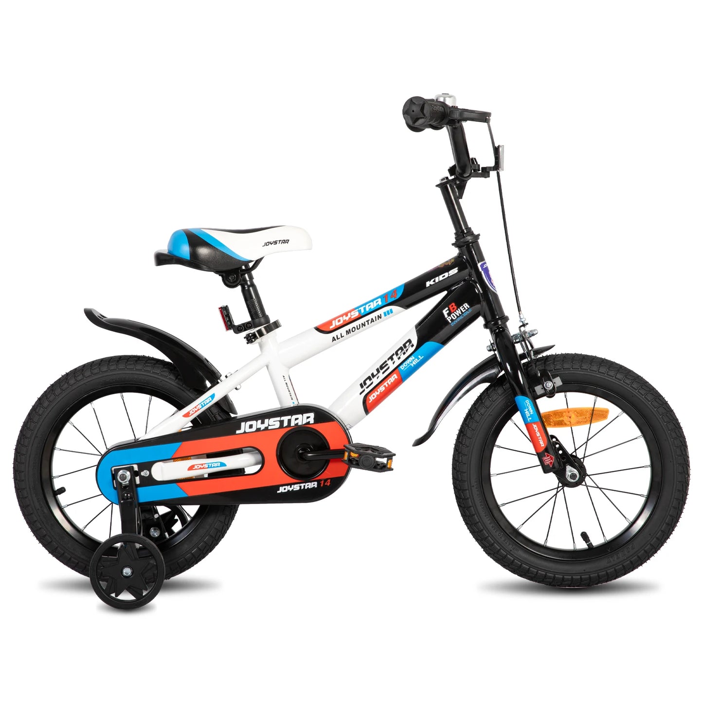 JOYSTAR Kids Bike for Boys and Girls Ages 3-12 Years, 12 14 16 Inch with Training Wheels, 20 Inch with Kickstand, White