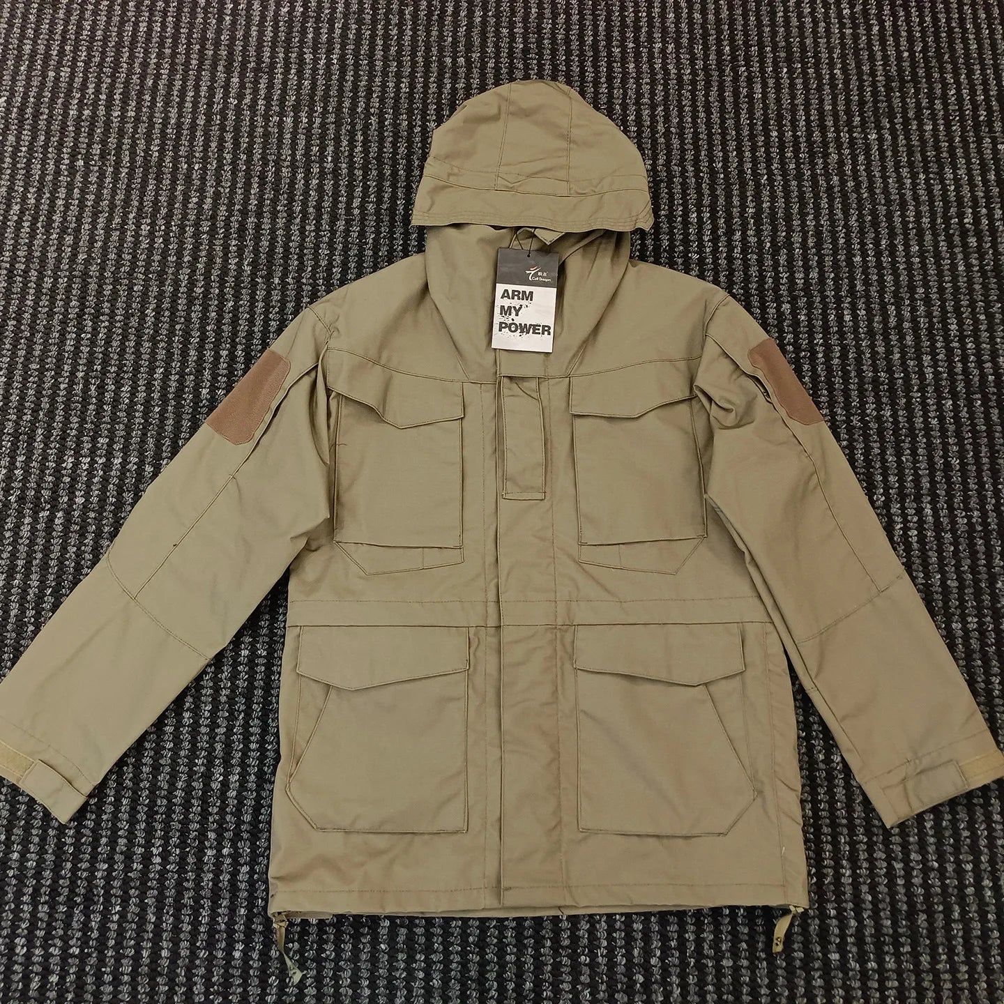 M65 UK   Clothes Windbreaker Hunting Field Jackets Mens Winter/Autumn Waterproof Flight Pilot Coat Hoodie Three Colors