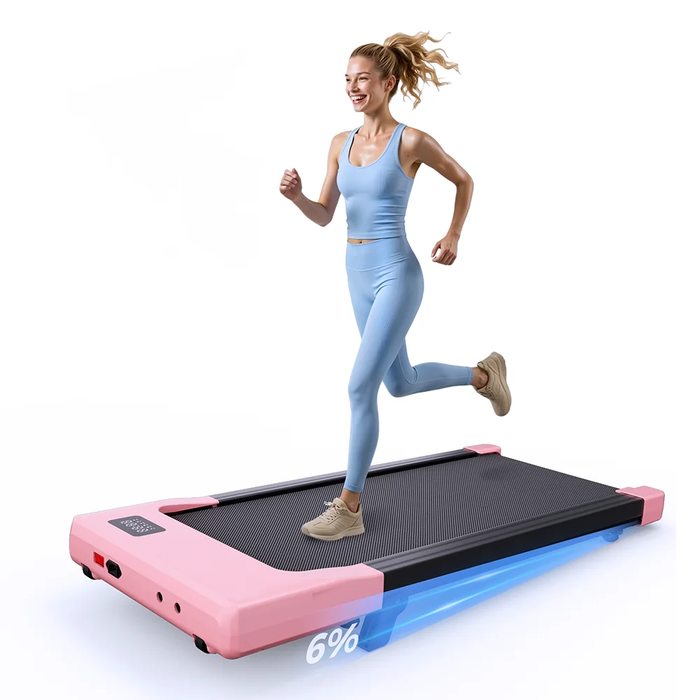 Treadmills 39.37inch Running Belt 2in1 Under Desk for Home Office Treadmill Walkingpad 2.5HP Romote Control 5MPH Exerice Machine